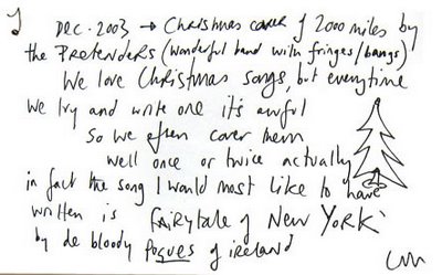 Coldplay Christmas Message